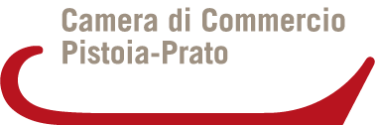 Logo della Camera di Commercio di Pistoia e Prato, promotrice del Bando Digitalizzazione delle Imprese 4.0 e della Transizione Energetica 2024.