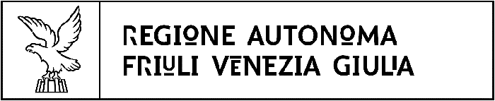 Logo della Regione Autonoma Friuli Venezia Giulia, promotrice del Bando 2024 per il rafforzamento della competitività digitale e sostenibile delle imprese turistiche, con contributi a fondo perduto fino a 240.000 euro per la digitalizzazione e la transizione ecologica delle strutture ricettive locali.